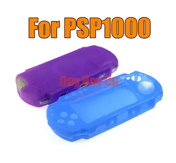 1 adet PSP1000 PSP1000 PSP 1000 Durumda Ultra İnce Yumuşak Kauçuk silikon deli kılıf Koruyucu Kapak Çizilmeye dayanıklı Kabuk