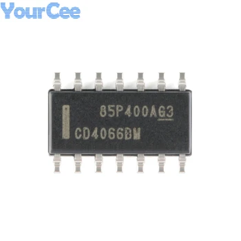 10 adet CD4066 CD4066BM96 SOIC-14 CMOS Dört yönlü Çift Yönlü Anahtarı SMD Mantık Çip