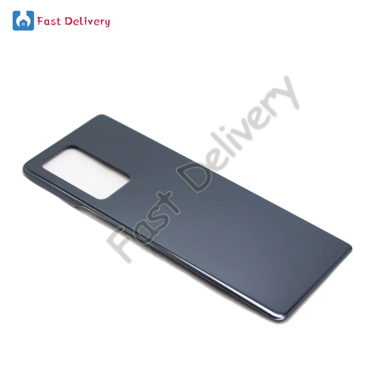 100 % Orijinal Samsung Galaxy Z Fold2 5G arka pil Kapağı Arka Kapı samsung kılıfı F916B F916U F916U1 F916N Kapak konut - 2