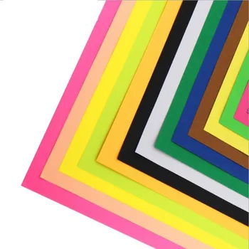 100 adet Kağıtları A4 Kağıt Katlama kendi başına yap kağıdı Kesim Renkli kopra kağidi Beyaz Çift Taraflı Renkli Manuel Zanaat Origami Baskı Belge Dosya