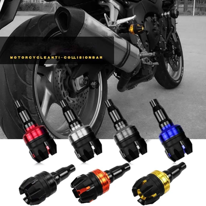 10mm Evrensel Cnc Alüminyum Motosiklet Çerçeve Kaydırıcılar Koruyucu Enduro Aksesuarları Bmw F800r Bmw S1000rr 2022 Bmw R1200rs - 0