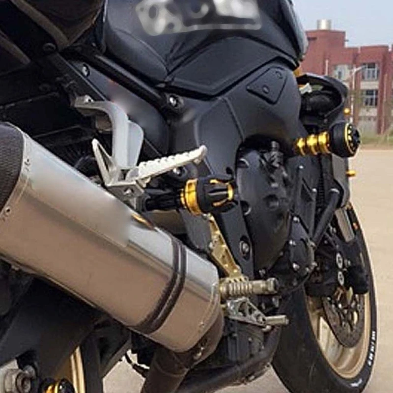 10mm Evrensel Cnc Alüminyum Motosiklet Çerçeve Kaydırıcılar Koruyucu Enduro Aksesuarları Bmw F800r Bmw S1000rr 2022 Bmw R1200rs - 2