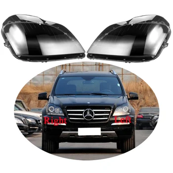 2006-2011 Mercedes Benz Araba abajur X164 GL350 GL450 Far Lambası Kapağı Far Kabuk Şeffaf Lens