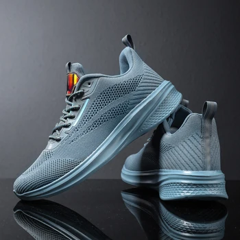 2021The Yeni erkek Tasarımcı koşu ayakkabıları Bağlama spor ayakkabı Açık kaymaz Yumuşak Alt rahat ayakkabılar Scarpe Sportif Da Uomo