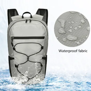 20L Hafif Katlanabilir Su Geçirmez Sırt Çantası Açık Paketi Kadın Erkek Açık Büyük Kapasiteli Yürüyüş seyahat sırt çantası