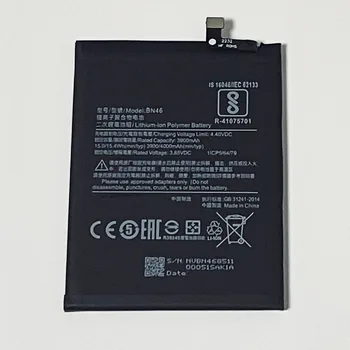 3.85 V 4000mAh BN46 Xiaomi Redmi İçin 7, M1810F6LG, M1810F6LH, M1810F6LI, M1810F6LE Pil
