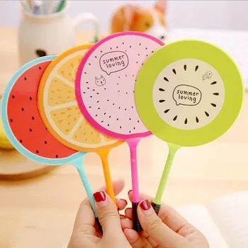 4 adet / grup Kawaii Fan tarzı Taze Meyve tasarım Tükenmez kalem tükenmez kalem komik öğrencilerin hediye çocuk oyuncak ofis okul malzemeleri