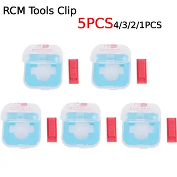 5/4/3/2/1 ADET RCM Jig RCM Klip Nintendo Anahtarı için Kısa Devre Aracı Kurtarma Modu Kırmızı Elektronik Makine Aksesuarları