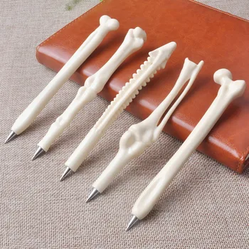 5 Adet Yazma Malzemeleri Kemik Şekli Tükenmez Kalemler Yeni Yaratıcı Hediye Ev Dekorasyon Okul Kaynağı yeni