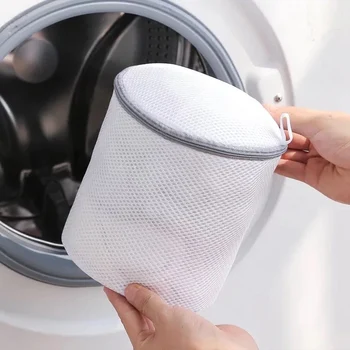 5 takım Fermuar file çamaşır torbası Iç Çamaşırı Bakımı Çamaşır Makinesi Çantası Çorap Seyahat Saklama Torbaları Kirli Giysiler Organizatör çamaşır sepeti