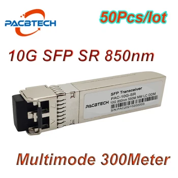 50 adet 10G-SR 10G SFP Alıcı-verici SFP Modülü 850nm 300 Metre fiber optik alıcı-verici SFP 10G Multimdoe SFP