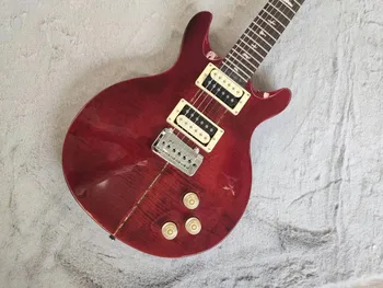6 Dize Elektrik Gitar Gülağacı klavye Alev Akçaağaç Ücretsiz Teslimat Özelleştirebilirsiniz Renk En Kaliteli