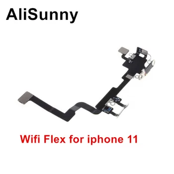 AliSunny 2 adet İçin Wifi Flex Kablo iPhone 11 11P 11M 11 Pro Max Wi-Fi Anten Sinyal Alıcısı Şerit Yedek Parçalar
