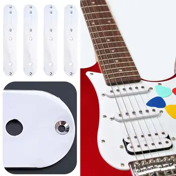 Anahtar Düğmeleri Montaj Plakası Metal Koruma Düz devre Kontrol Devresi Potansiyometre Değiştiren TL Elektro Gitar