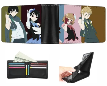 Anime Sınır Ötesinde Logo Butik küçük cüzdan Yeni Kartları Çanta Erkek Kız Çift Kat Cüzdan