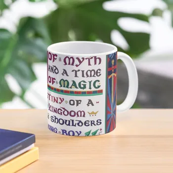 Bir efsane diyarında ve bir sihir zamanı-Merlin Kahve Kupa Kişiselleştirilmiş Kupa Güzel çay bardağı