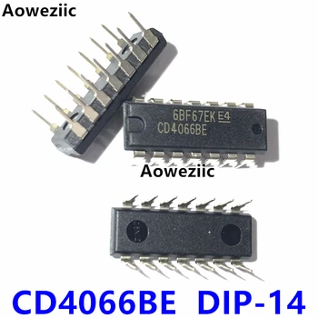 CD4066BE DIP - 14 ın-line CD4066 CMOS dört yönlü iki yönlü analog anahtarı IC ithal orijinal