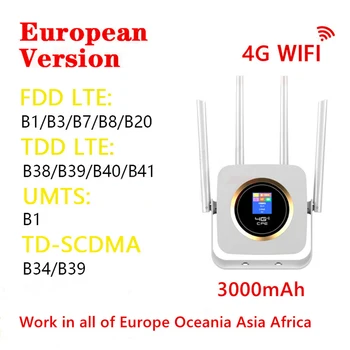 CPE903B 4G Kablosuz Yönlendirici Taşınabilir 4G LTE Yönlendirici 150Mbps Harici Antenler SİM Kart Yuvası ile İnternet Bağlantısı Geniş Kapsama Alanı