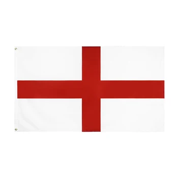 Dekorasyon için 90x150cm kırmızı haç İngiltere İngiltere bayrağı asılı