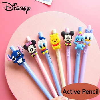 Disney Dikiş Mickey Çocuk Kalem Okul Kırtasiye Malzemeleri Mekanik Çocuk Çizim Kalemleri Öğrenciler için 0.5 mm Toptan