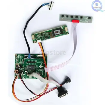 e-qstore: Geri Dönüşüm Yeniden Kaydet LP121S2 800X600 Panel Ekran-TTL Ekran VGA Denetleyici Sürücüsü Dönüştürücü Kurulu B. RTMC7C Monitör Kiti