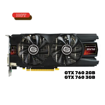 Gainward GTX 760 2 GB GPU Ekran Kartları 256Bit GDDR5 GTX 760 Harita Grafik Kartı nVIDIA Geforce PCI - E X16 Hdmi Dvi Kartları Kullanılan