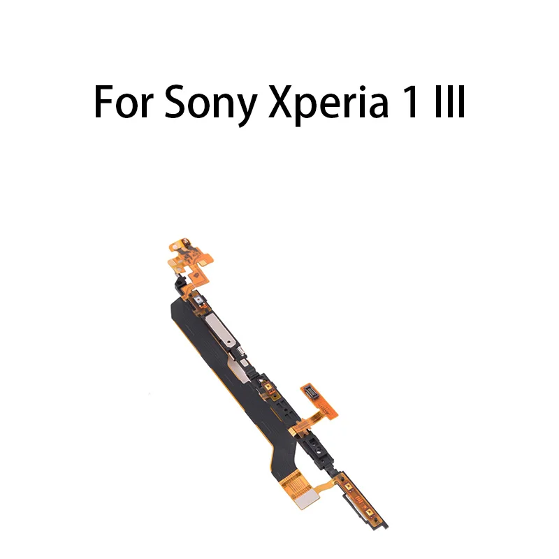 Güç Açık Kapalı Ses Düğmesi Anahtarı Flex Kablo Değiştirme Sony Xperia 1 III İçin - 0