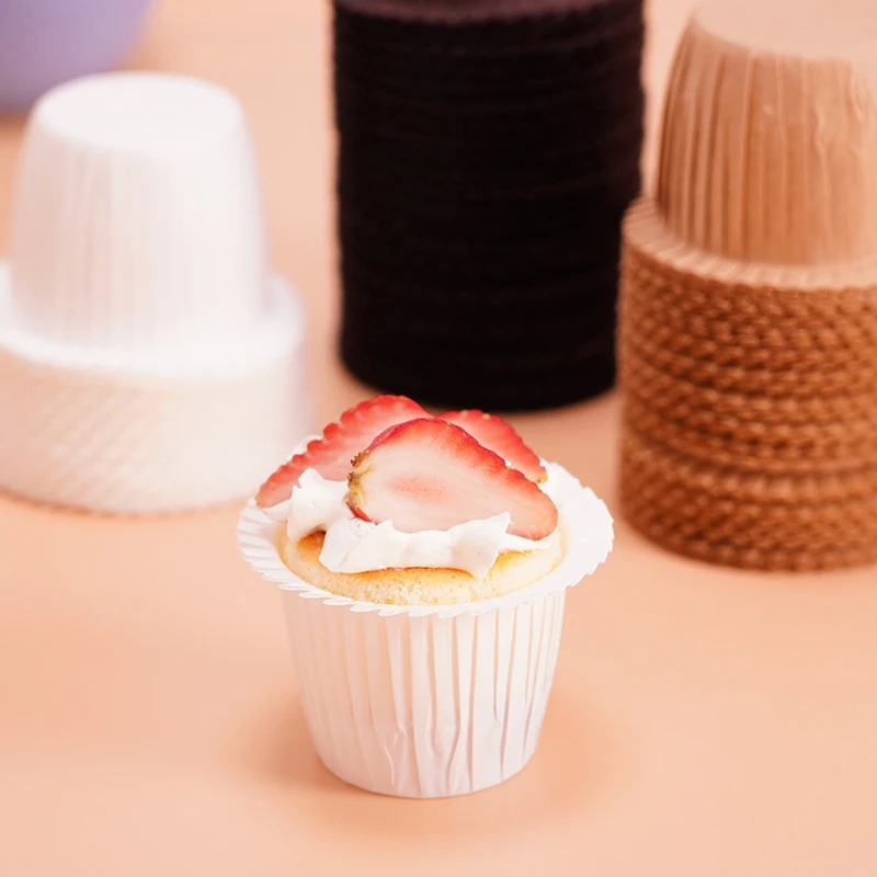Hasır Şapka Şekilli Pişirme kek kutusu Bardak Kabukları Doğum Günü Partisi Tepsisi Kek Dekorasyon Araçları Yüksek Sıcaklığa Dayanıklı Tart Kalıpları - 1