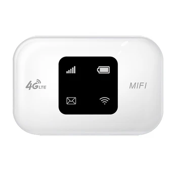 HFES 4G Mifi Cep WİFİ yönlendirici 150 Mbps 2.4 G Wifi Araba Cep Wifi kablosuz Hotspot İle Sim Kart Yuvası 3000 Mah Taşınabilir Wifi