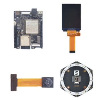 Için Maxi Arduino K210 RISC-V AI ÇOK ESP32 AI Geliştirme Kurulu 2.4 İnç Ekran + G4. 4 Kamera+mikrofon Dizisi Parçaları