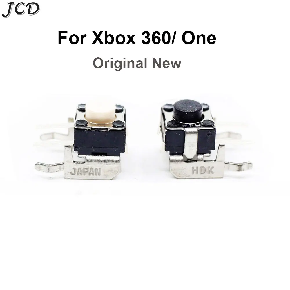 JCD 10 adet Orijinal Yeni LB RB Tampon Anahtarı Düğmesi Xbox 360 Xbox One Denetleyicisi İçin PCB sensör yedeği Onarım Bölümü - 0