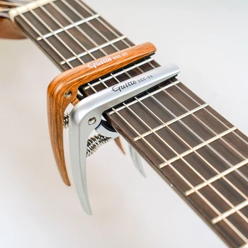 JOYO GGC-04 Gitar Capo Akustik Klasik Elektro Gitar Ukulele Mandolin Banjo Çinko Alaşımlı Ayar Kelepçesi Gitar Aksesuarları