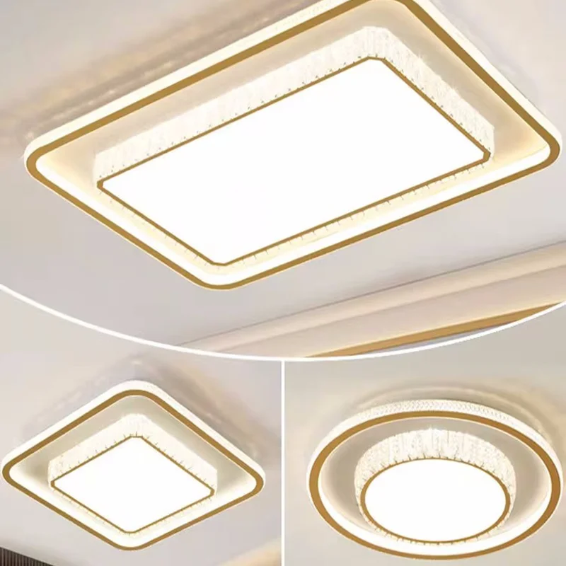 Kristal LED tavan ışık iç mekan aydınlatması Tavan lambası Oturma Odası Yatak Odası Koridorları Koridor tavan ev Dekorasyon armatürü - 2