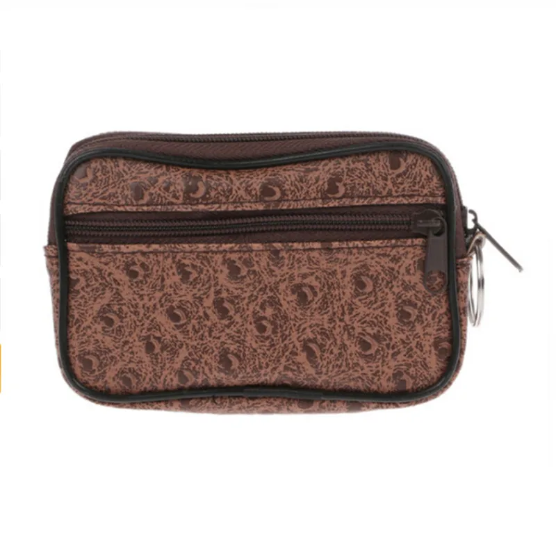 LKEEP Mini Yumuşak Erkek Kadın Kart Para Anahtarlık Zip Değişim Çanta Kılıfı Cüzdan kılıf çanta Çanta Hediye - 0