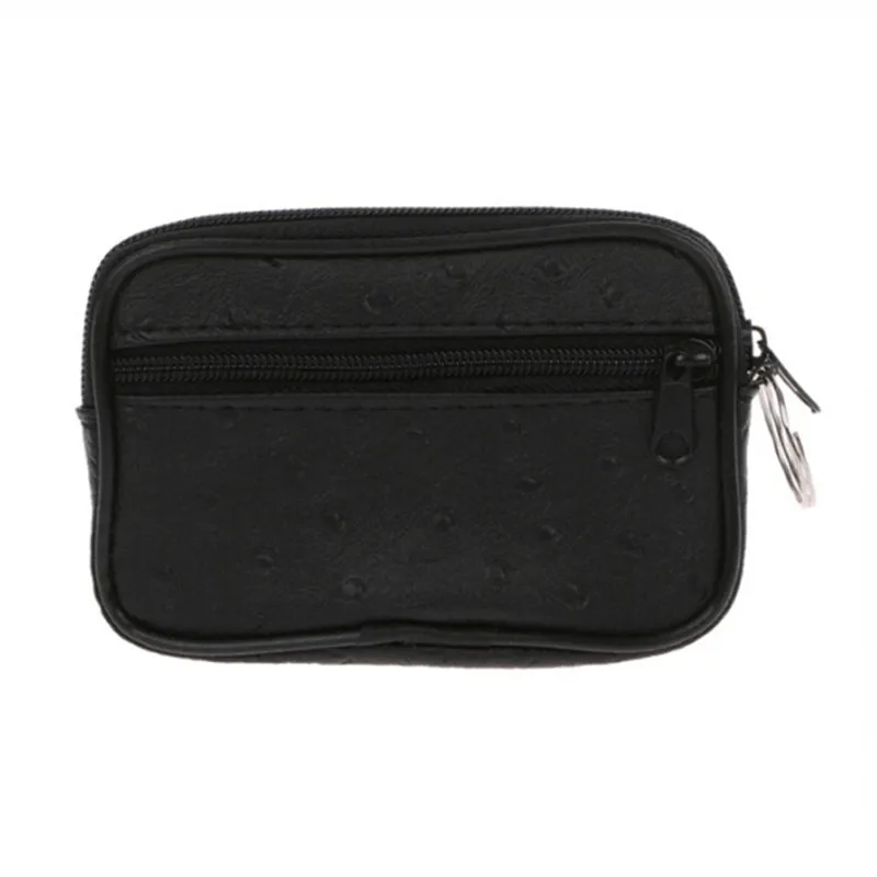 LKEEP Mini Yumuşak Erkek Kadın Kart Para Anahtarlık Zip Değişim Çanta Kılıfı Cüzdan kılıf çanta Çanta Hediye - 2