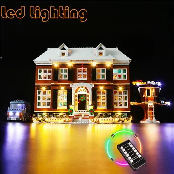 Led ışık ing Kiti İçin 21330 Kevin Evde Tek Başına ev ışık Fikirleri Mimari DIY Oyuncak Led Tuğla (Sadece led ışık Kiti)