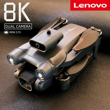 Lenovo S1S Drone 8K / 4K Profesyonel HD Hava Fotoğrafçılığı Akıllı Engellerden Kaçınma Quadcopter fırçasız motor Mini Drone