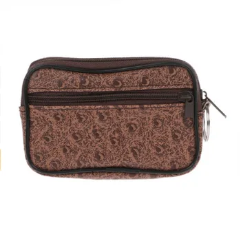 LKEEP Mini Yumuşak Erkek Kadın Kart Para Anahtarlık Zip Değişim Çanta Kılıfı Cüzdan kılıf çanta Çanta Hediye