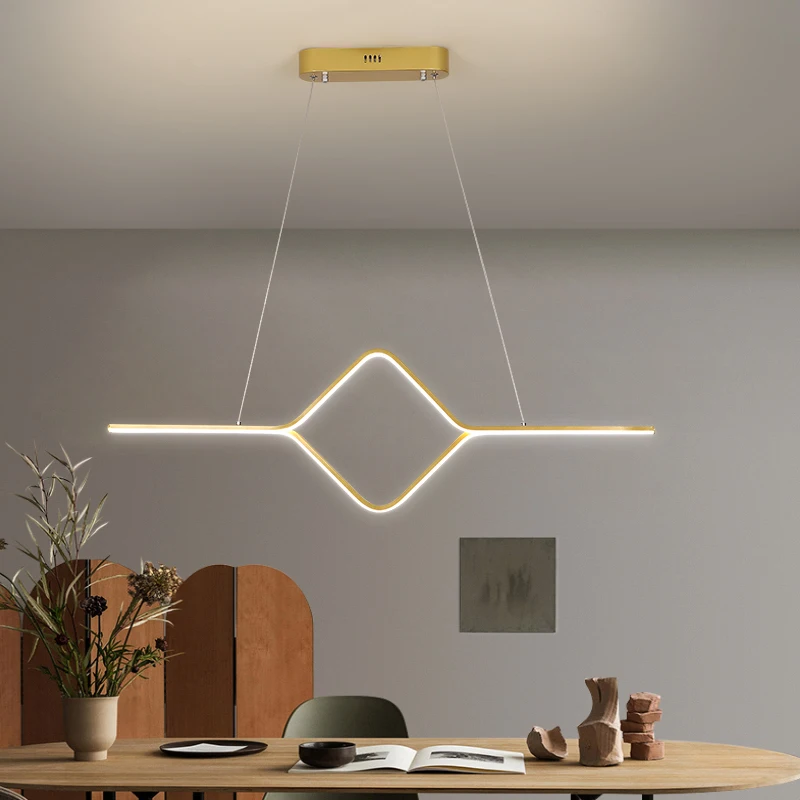 Modern LED kolye ışıkları yemek odası için lamparas colgantes pendientes asılı dekorasyon kolye lamba süspansiyon armatür - 3