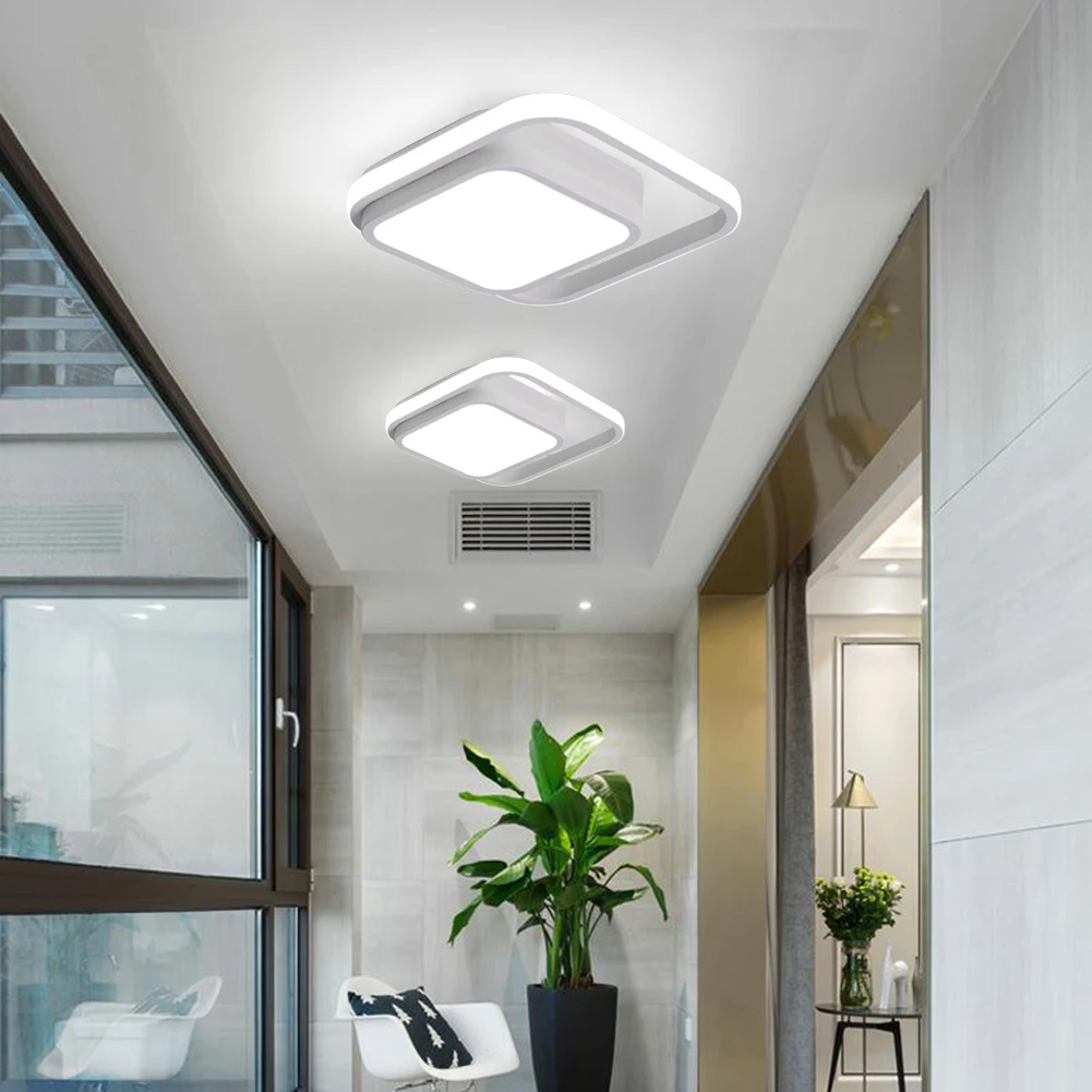 Modern LED tavan ışıkları avize İskandinav oturma odası lamba aydınlatma Minimalist göz koruma armatürleri kapalı oturma odası için - 2