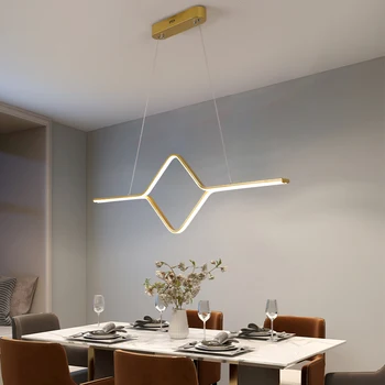 Modern LED kolye ışıkları yemek odası için lamparas colgantes pendientes asılı dekorasyon kolye lamba süspansiyon armatür