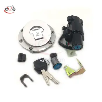 Motosiklet Kontak Anahtarı Yakıt Gaz Deposu kapatma başlığı Koltuk Kask kilit anahtarı Seti Honda CB400 VTEC 99-11 CBR600 03-06 CBR1000 04-07