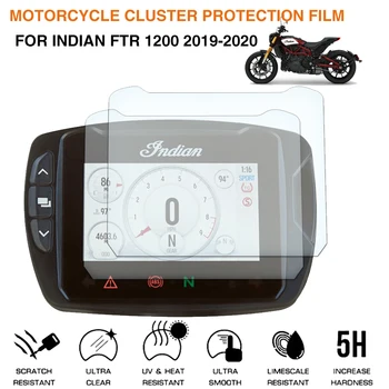 Motosiklet Küme Çizilmeye Karşı Korumalı ekran koruyucu film Hint FTR 1200 S 1200 S 2019 2020