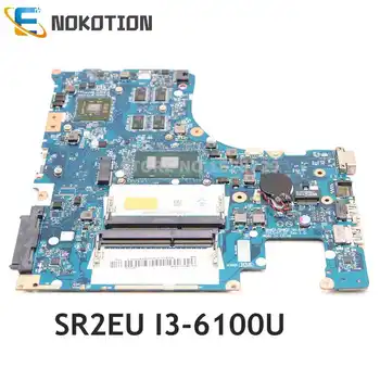 NOKOTION BMWQ1 BMWQ2 NM-A481 Ana kurulu Için Lenovo IdeaPad 300-15ISK Laptop Anakart SR2EU I3-6100U CPU 2 GB GPU