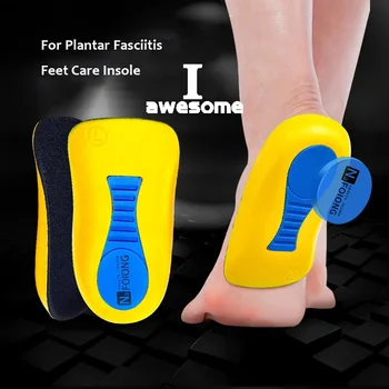 Ortopedik Tabanlık Yüksek Kaliteli Premium Arch Destek Ayakkabı Pedleri Düz Ayak Plantar Fasya Kadın Erkek ortopedik Ayak Ağrısı Eklemek