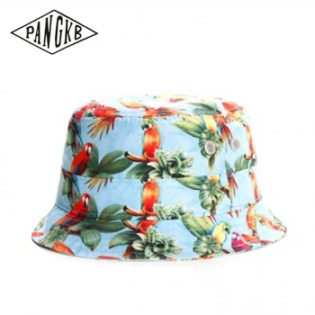 PANGKB CENNET Kova Şapka erkekler kadınlar için kova kapağı yaz tatili Papağan bob şapka hip hop gorros balıkçılık balıkçı şapka