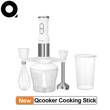 Qcooker elektrikli mikser El Pişirme Sopa Sebze Parçalayıcı Sıkacağı Elektrikli Mutfak mutfak robotu Mikser Blender