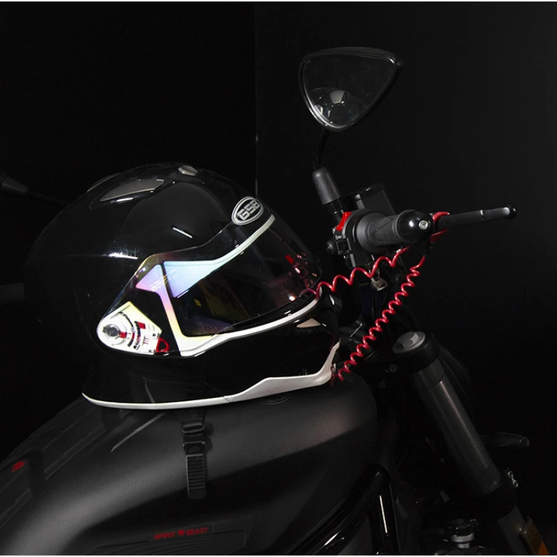 Ruhu Beast Uyarı Halatı Kawasaki Yamaha Honda Suzuki Benelli Kawasaki Motosiklet Evrensel Yansıtıcı Bahar Halatı - 4