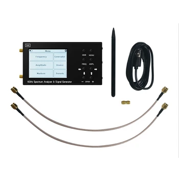 SA6 6G Spektrum Analizörü 3.2 İnç Dokunmatik Renkli Ekran 2500MA Wıfı CDMA 35-6200Mhz Kablosuz Sinyal Jeneratörü Test Cihazı