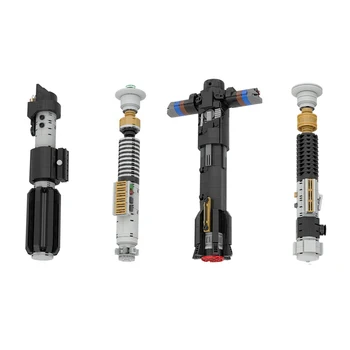 Saber Darth Vader Anakin Lightsaber Şekil Hilt Yapı Taşları Modeli Lazer Kılıç Gücü Silah Çocuk Oyuncakları Noel Hediyesi